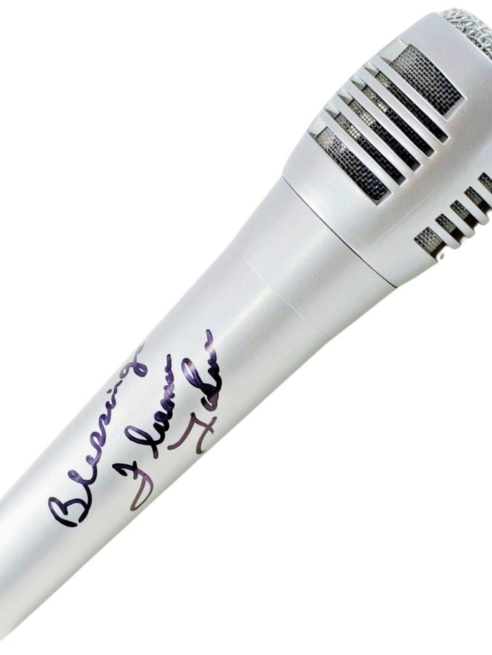 Florence LaRue Signed Microphone 5th Dimension Autograph Aquarius Beckett Proof